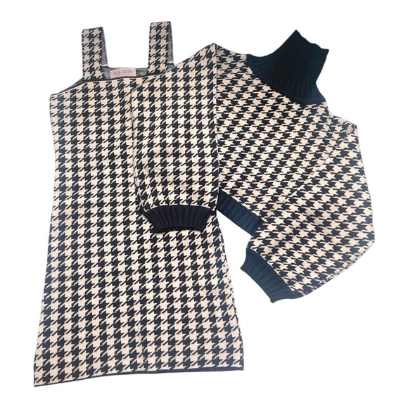 022 Knitted Cropped Top and Bodycon Dress NWOT - Picture 1 of 3
